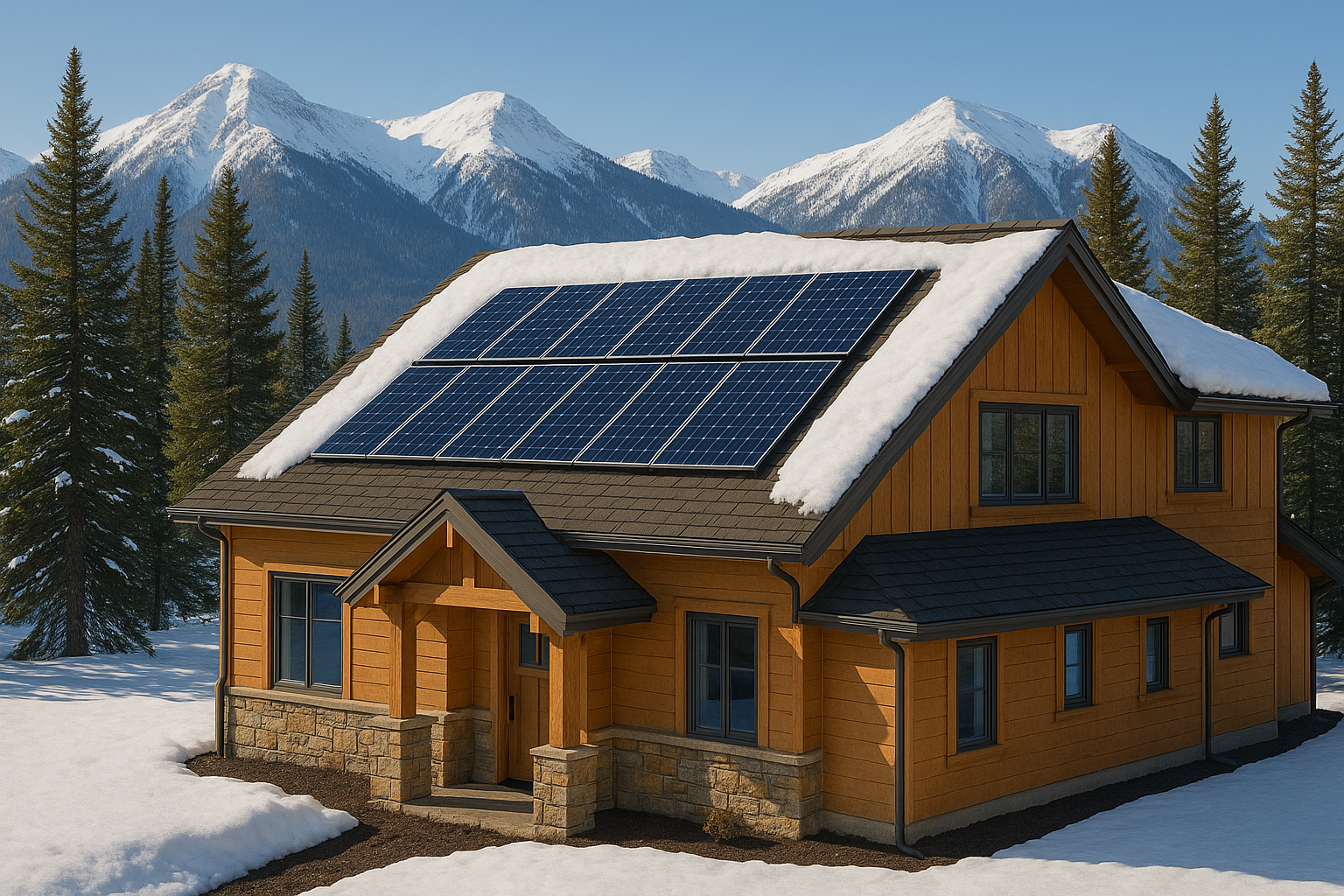 Keep Your Solar Panels Snow-Free with Solar Spray Pro