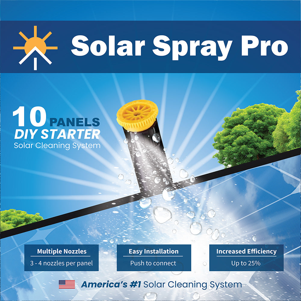 Solar Spray Pro | DIY Starter System - 20 Nozzles