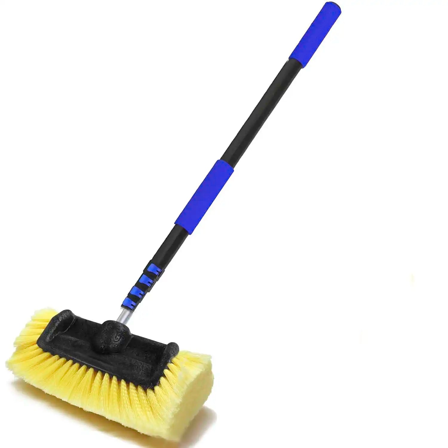 Solar Spray Pro Soft Bristle Cleaning Brush with 20-Foot Telescopic Pole – Multi-Purpose Solar Panel Cleaning Tool